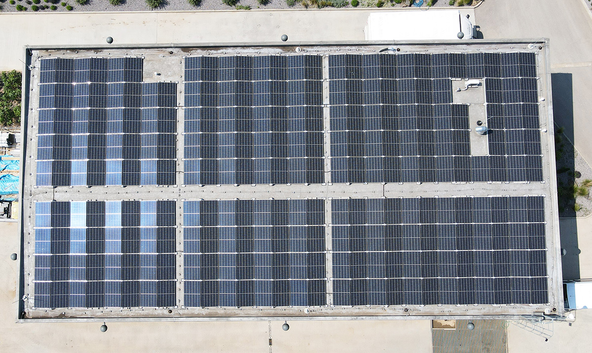 Strešná fotovoltická inštalácia LZE VIAJUR, green energy slovakia